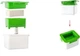 Пресс форма для тофу Cheese master пластиковая green white - изображение 6