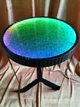 Кофейный столик Изумрудное Сияние с подсветкой RGB Возможность работы от Повербанка Круглый Диаметр 38 см - изображение 1