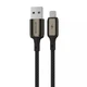 Кабель для Iphone 1м. USB to Lightning Dense Metal 2.4A для зарядки та передачі даних, Proove (CCDM20001101) - зображення 3