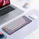 Беспроводная Игровая Бесшумная Клавиатура Baseus K01A Wireless Tri-Mode Keyboard |EN раскладка, 2.4G/BT1+BT2, 2xAAA бат.| Серебристый - изображение 2