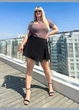 Шорты-юбка 442282 Черный 56-58 - изображение 1