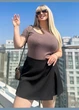 Шорты-юбка 442282 Черный 56-58 - изображение 4