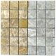 Мраморная мозаика Emperador Light D матовая МКР-3СН (47x47) - изображение 3