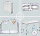 Стол для пикника раскладной с 4 стульями Folding Table 120х70х60 см White - изображение 10