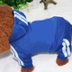 Спортивный костюм для котов и кошек Pet Style "Adidog" Синий L - изображение 4
