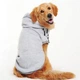 Толстовка для котів однотонна Pet Style "Спорт" Сіра 2XL - зображення 1