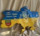 Часы настенные из эпоксидной смолы "Карта Украины" 60х40 см (039-60) - изображение 4