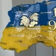Часы настенные из эпоксидной смолы "Карта Украины" 50х34 см (033-50) - изображение 3