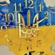 Часы настенные из эпоксидной смолы "Карта Украины" 130х83 см (032-130) - изображение 6
