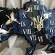 Годинник настінний з епоксидної смоли "Мапа України" 60х40 см (034-60) - зображення 3