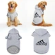 Кофта для собак Pet Style "Adidog" Сіра M - зображення 3