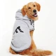 Кофта для котов и кошек Pet Style "Adidog" Серая 2XL - изображение 4