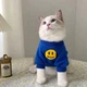 Свитер для котов и кошек Pet Style "Smile" Синий XS - изображение 5