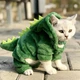 Костюм комбінезон для собак Pet Style "Діно" Зелений M - зображення 6