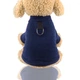 Кофта для котов и кошек с кольцом для поводка Pet Style Синяя 2XL - изображение 1
