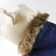 Курточка с капюшоном для котов и кошек Pet Style "Jacket" Синяя XL - изображение 3