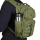 Однолямковий рюкзак Camotec Tactical City Bag Oxford 900D з кріпленням Molle олива розмір 42х26х17 см - зображення 8