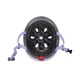 Шлем защитный детский Globber GO UP LIGHTS лавандовый с фонариком 45-51 см (506-103) - изображение 2