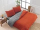 Комплект бархатного постельного белья Merinos Eternity 160×220 см. Kiremit - изображение 1