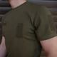 Футболка Kiborg Tactical Coolpass хакі з велкро панелями для шевронів S - зображення 9