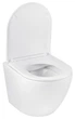 Инсталляция GROHE Rapid SL 3884966Q c панелью смыва Even 38966000 + унитаз KRONER Harz WHI493736 Rimless с сиденьем Slim Soft Close Quick Release KH493736WHIR дюропласт (3884966KH493736) - изображение 5