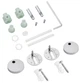 Инсталляция GROHE Rapid SL 3884966Q c панелью смыва Even 38966000 + унитаз KRONER Harz WHI493736 Rimless с сиденьем Slim Soft Close Quick Release KH493736WHIR дюропласт (3884966KH493736) - изображение 13