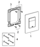 Инсталляция GROHE Rapid SL 3884966Q c панелью смыва Even 38966000 + унитаз KRONER Harz WHI493736 Rimless с сиденьем Slim Soft Close Quick Release KH493736WHIR дюропласт (3884966KH493736) - изображение 16