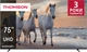 Телевизор Thomson 75" UHD 75UA5S13 - изображение 1