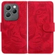Чохол-книжка Deexe Tiger для Infinix Hot 40 / 40 Pro - Red - зображення 1