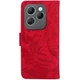 Чохол-книжка Deexe Tiger для Infinix Hot 40 / 40 Pro - Red - зображення 6