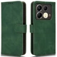 Чехол Deexe Classic Wallet для Infinix Note 40 - Green - изображение 1