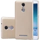 Пластиковый чехол NILLKIN Frosted Shield для Xiaomi Redmi Note 3 / Note 3 Pro - Gold - изображение 1