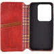 Кожаный чехол книжка GETMAN Cubic (PU) для Xiaomi Redmi Note 13 Pro 4G Красный - 00000070310_3 - изображение 2