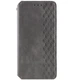 Кожаный чехол книжка GETMAN Cubic (PU) для Xiaomi Redmi A3 Серый - 00000069632_6 - изображение 1