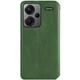 Шкіряний чохол книжка GETMAN Cubic (PU) для Xiaomi Redmi Note 13 Pro+ Green - зображення 6