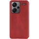 Шкіряний чохол книжка GETMAN Cubic (PU) для Xiaomi Redmi Note 13 Pro+ Red - зображення 3