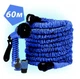 Шланг садовий для поливу Magic Hose (Xhose) 60 метрів, що розтягується, з насадкою розпилювачем Синій - изображение 5