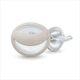 Пустышка ортодонтическая NUK силиконовая Mommy Feel р1 синяя/бежевая (4008600425434) - изображение 5