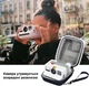 Чохол для фотоапарата Polaroid Go, захисна сумка-футляр / кейс / органайзер для зберігання + ремінець, чорний (83492671) - зображення 3