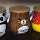 Кружка з бамбуковою кришкою "Love Cup", 450мл (Велика керамічна чашка для чаю) Коричневий - зображення 7