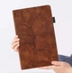 Чехол Wood Book на Xiaomi Redmi Pad SE (11") / чехол для планшета с функций подставки и отделением для кредитных карт / (коричневый) - изображение 4
