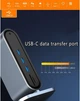 Хаб Док станция Deepfox-2201 12 в 1 USB Type-C концентратор для ноутбука 12 портов - изображение 4