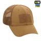 Бейсболка тактична з сіткою M-Tac Elite Flex Coyote Brown L/XL 40560017-L/XL - изображение 5