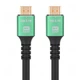 Кабель U&P HDMI 2.1 - HDMI 2.1 UltraHD 8K 60Hz 1.5 м Green (SSE-CA15-GN) - изображение 1
