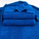 Банное махровое полотенце GM Textile 70х140см 400г/м2 (Синий) - изображение 4