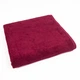Набір махрових рушників 3шт GM Textile 40х70см, 50х90см, 70х140см 400г / м2 (Бордовий) - зображення 7