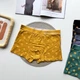 Чоловічі боксери J37108 LuAMaMA Бургери, Жовті XXL - зображення 1