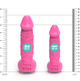 Мыло член Pure Bliss Mini dick 15 см Pink (1100815980005) - изображение 8