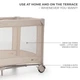 Кровать-манеж с пеленатором Kinderkraft Joy 2 Beige (KLJOY02BEG000AC)(5902533925162) - изображение 5
