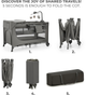 Ліжко-манеж із пеленатором Kinderkraft Joy 2 Dark Grey (KLJOY02DGR000AC)(5902533925155) - зображення 3